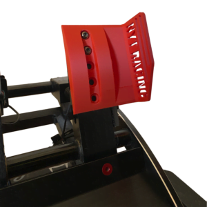 Plate with side stop for Fanatec pedal throttle