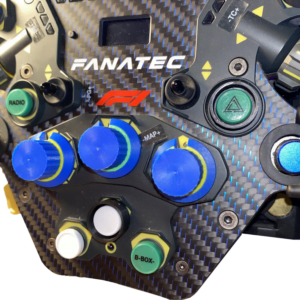 Round selectors for Formula Fanatec steering wheels