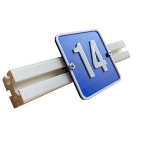 Personalized Simracing number sign
