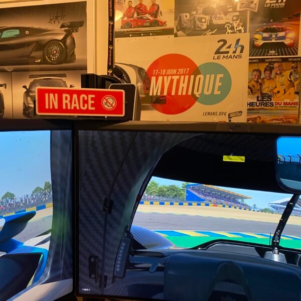 Letrero de no molestar Sim racing 4