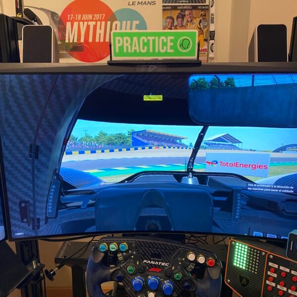 Letrero de no molestar Sim racing 3
