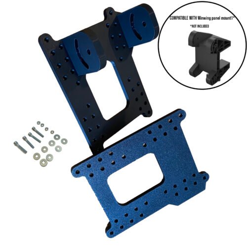 Adaptador VESA 75/100 para WinWing panel mount1 y accesorios de simuladores de vuelo